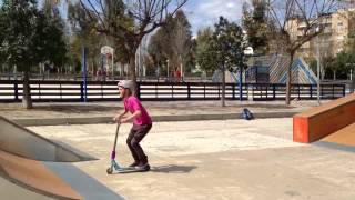Front Bri Flip 180 Attempt