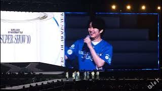 251116 SUPER JUNIOR ＜SUPER SHOW 10＞ in TAIPEI - Ending Talk   happiness   Finale   二安   三安