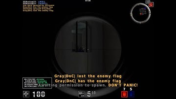 AssaultCube ac_gothic CTF 3v3 inter #1, CLA sniper [9-7]