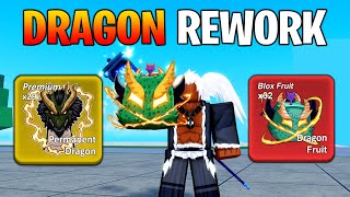 Finally Dragon Rework Is Here! (Blox Fruits)