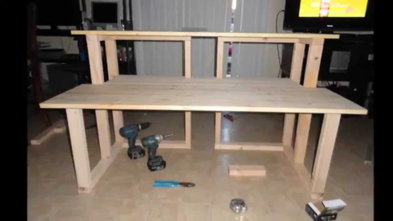 Studio Desk Homemade Youtube