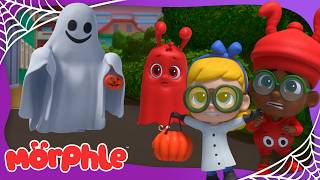 oh no ghosts are stealing all halloween candy cartoons kids