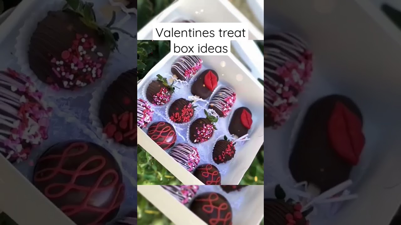 Valentine's treats box ideas to do on valentines ♥️♥️♥️♥️