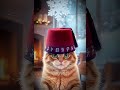 The Fez Dropped on CK… 😳✨#ChaoticKitty #Meowltriverse #FezArc #HolidayArc2025 #CatShorts #CatMagic