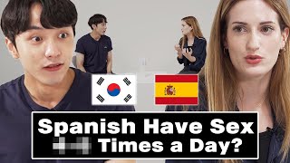 Dating Culture in Spain vs Korea! Culture Shock?!