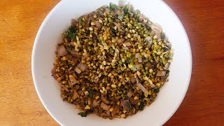 sprouts stir fry | green gram sprouts | simple and nutritious recipe | protein rich| easy and quick