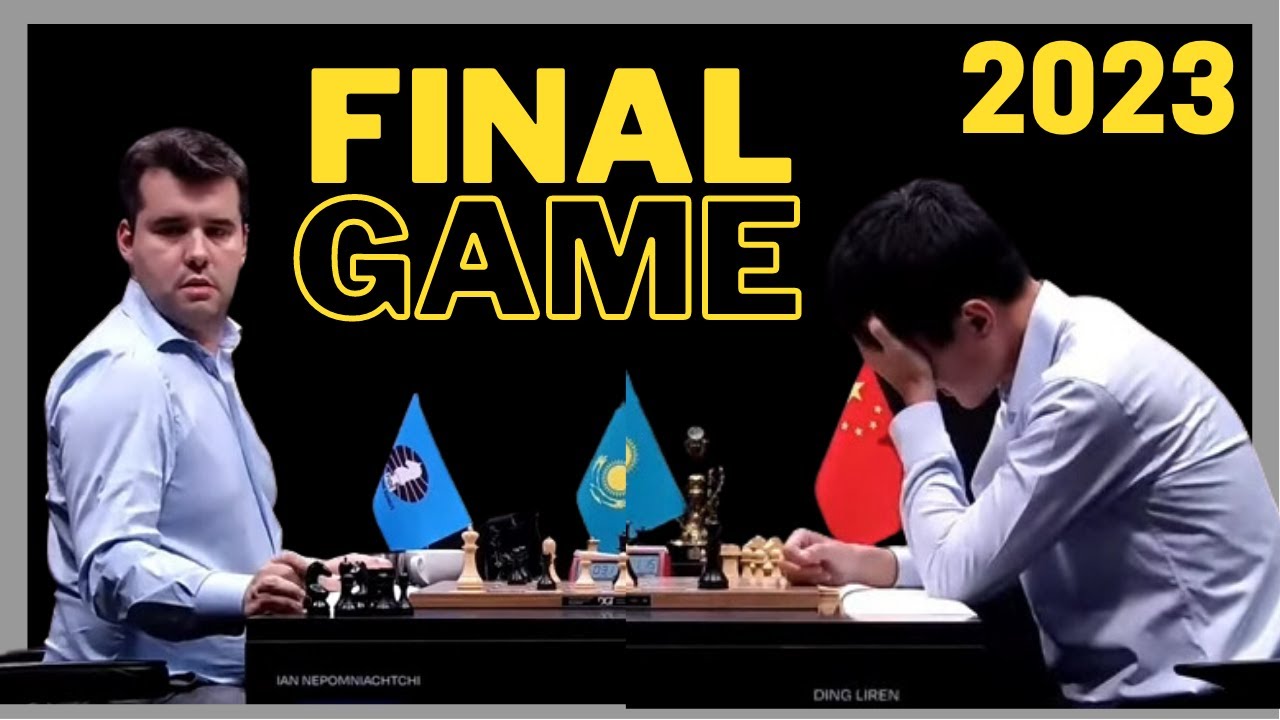 Ding Liren beats Ian Nepomniachtchi to become first world champion