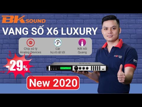 Hàng Hót Mới Nhất 2020- Vang số X6 Luxury Đa Năng, Giá Rẻ, có cổng Optical