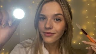 ASMR Eye Exam Study Pt.2 ποΈ (follow the light, blink blink, air puffs, etc)