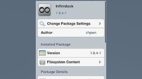 how to put infinidock on your ipod or iphone