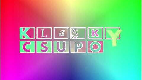 Klasky Csupo Logo in Deviled Rainbow & Diamond.