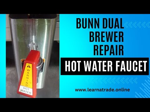 Bunn Dual Brewer Hot Water Faucet Repair