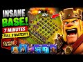 INSANE Base Destroyed in! 100% 3 Star Attack Strategy | Clash of Clans #clashofclans #viral #coc