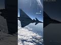 Eurofighter break away in 38.000'