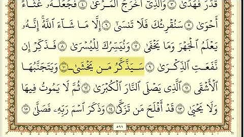 سورة الاعلى مكررة 30 مرة ماهر المعيقلي