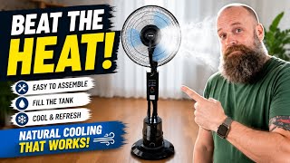 Unboxing & Setting Up the VEVOR Misting Fan