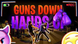 GUNS DOWN GLOVES UP BOXING EVENT!!! (AT A PARTY🥊🎉)