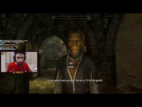 YOU'RE NOT SUPPOSED TO BE IN HERE BTW | Skyrim