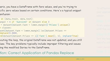 How to Fix Pandas replace Not Working for Column Values