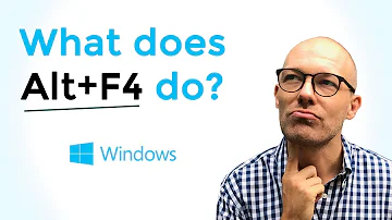 Co znamená samotný Alt F4?