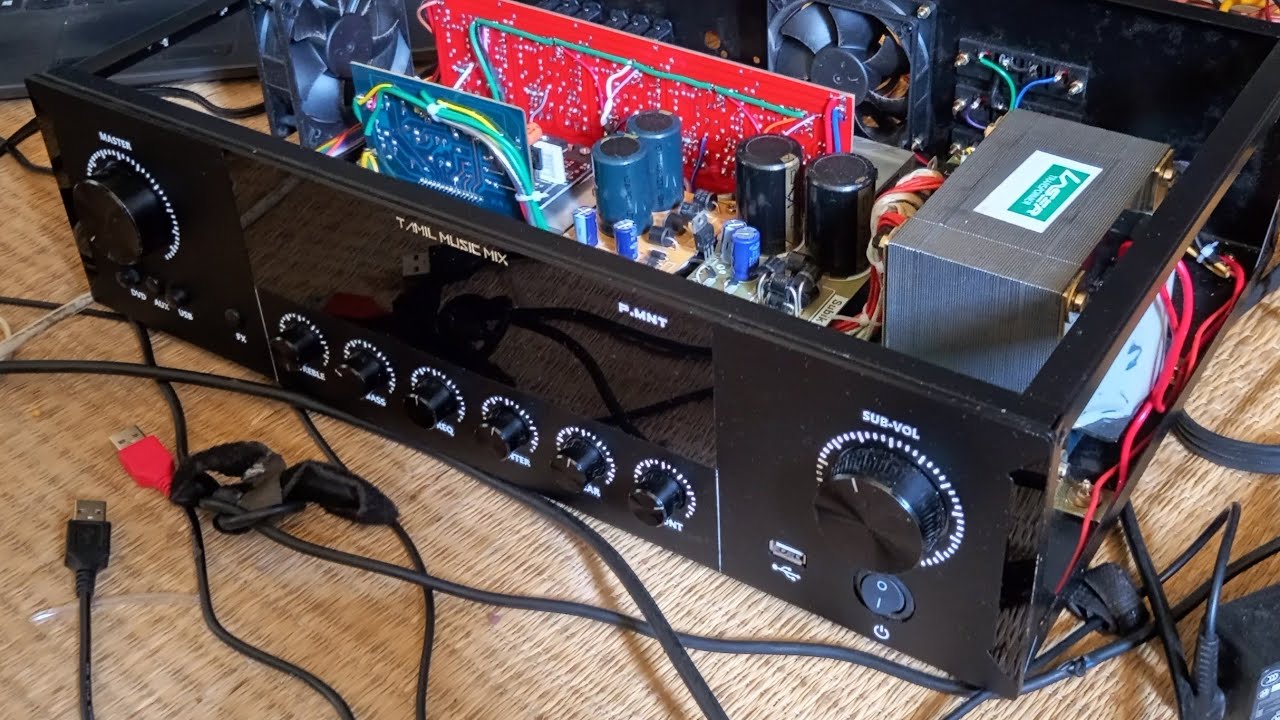 M 300 power amp - YouTube