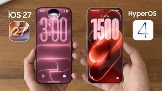 HyperOS 4.0 vs iOS 27 - COMPARISON screenshot 4