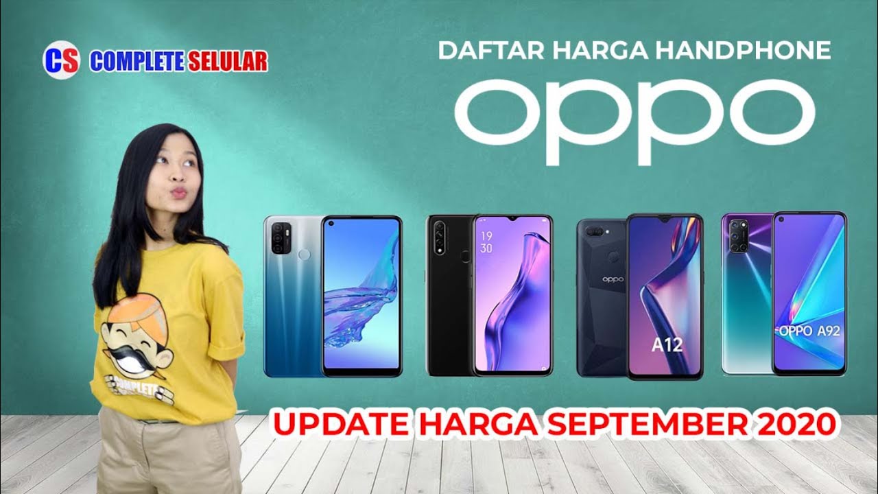 DAFTAR HARGA HP OPPO | September 2020 - YouTube