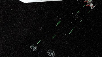 Cinema 4D Redshift | Star Wars Space Battle Animation