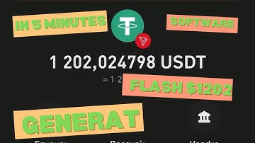 ⚡️ Generate $5,000 USDT in 5 Minutes | Flash USDT Software 2025 (Live Binance Demo)
