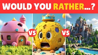 Would You Rather...? 100,000,000 Build Your Home Quiz Rathr Quizzle