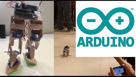 Robot bípedo arduino