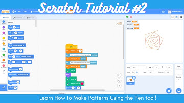 Scratch Tutorial #2 (Advanced): Learn How to Use the Pen Tool to Make Patterns