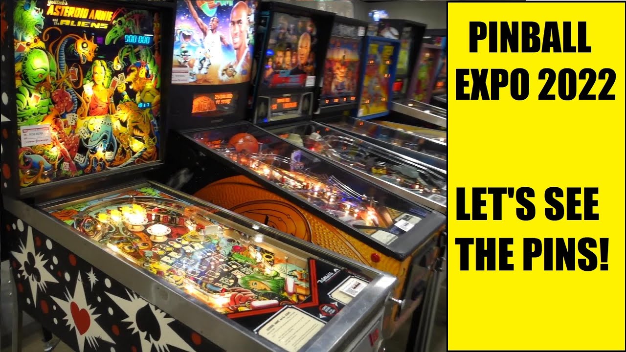 Pinball Expo 2022 Let's find all the pinball machines! YouTube