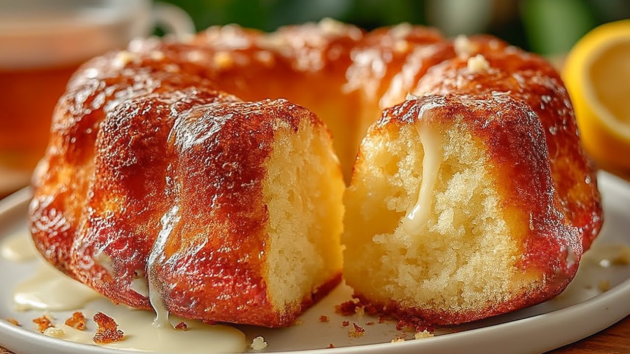 Японский лимонный торт 7 ложек за 5 минут!? Вы будете печь его каждый день!