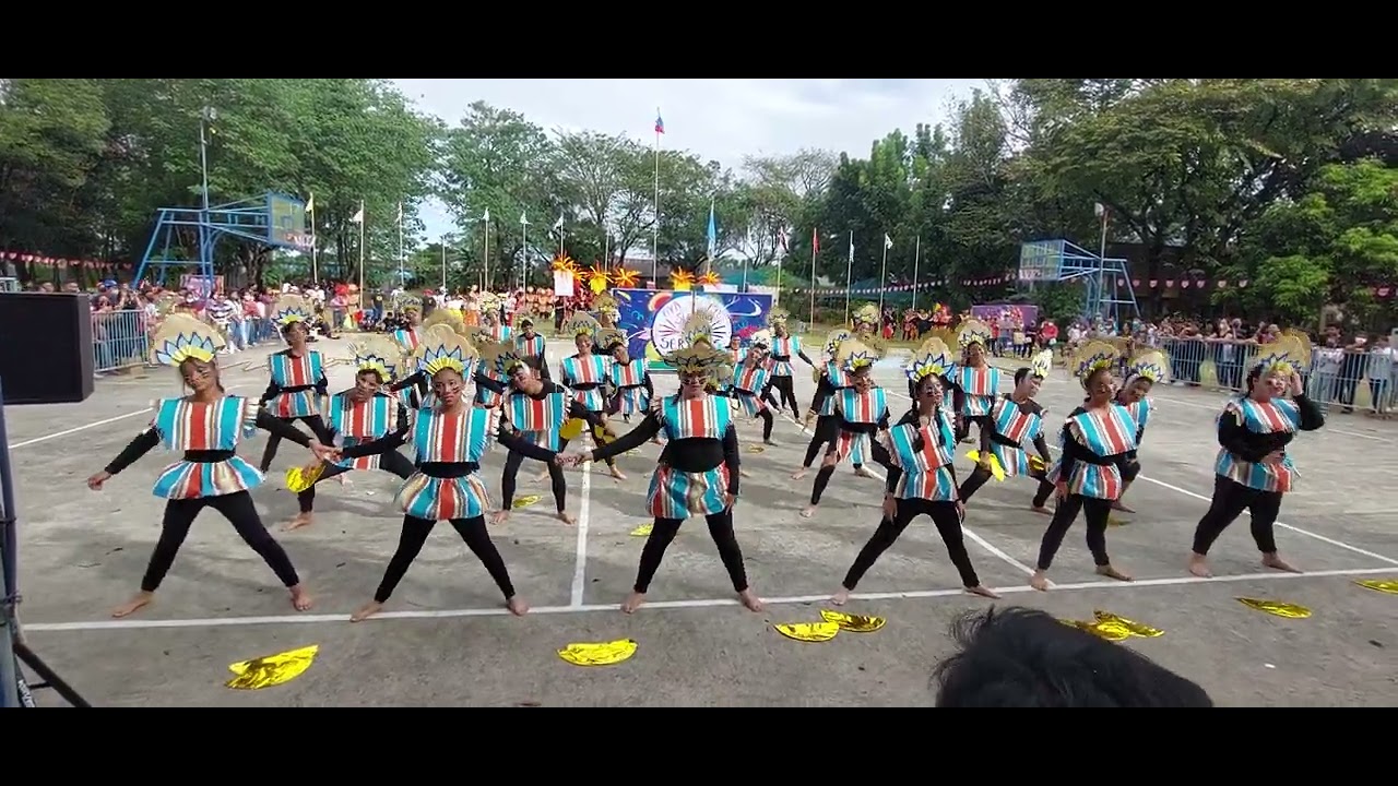 ati atihan festival during Foundation Day of St. Mary's Academy of Sto Nino