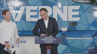 Governor Shapiro announces opening of Verne Inc facility in Lycoming County