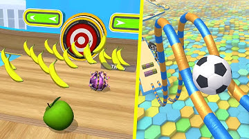 Going Balls Vs Action Balls All Levels Gameplay Android iOS #258