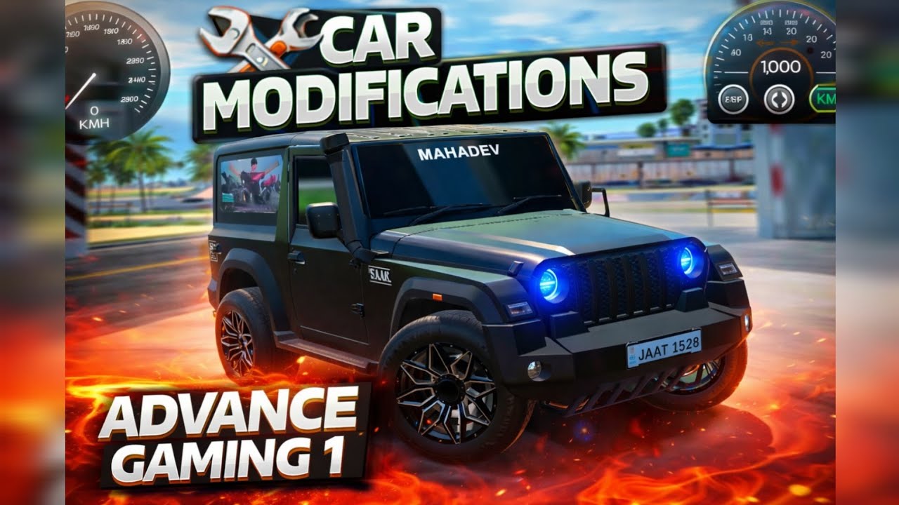 Car modification part-2 @advancegaming1 