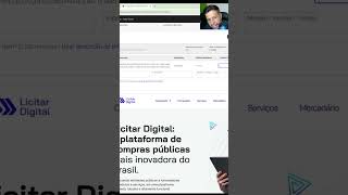 CADASTRANDO MEU ITEM EM UMA LICITAÇÃO NA LICITAR DIGITAL #shorts
