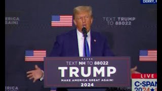 Trump descends into UTTER CONFUSION live on stage Content