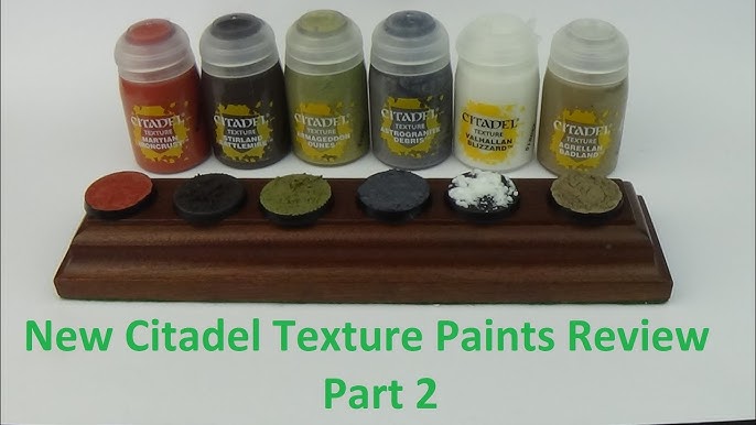 Watching Paint Dry: Review: New Citadel technical paints UPDATED