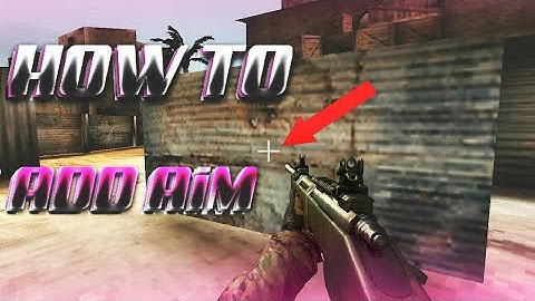 [Bullet force ]How to add aim