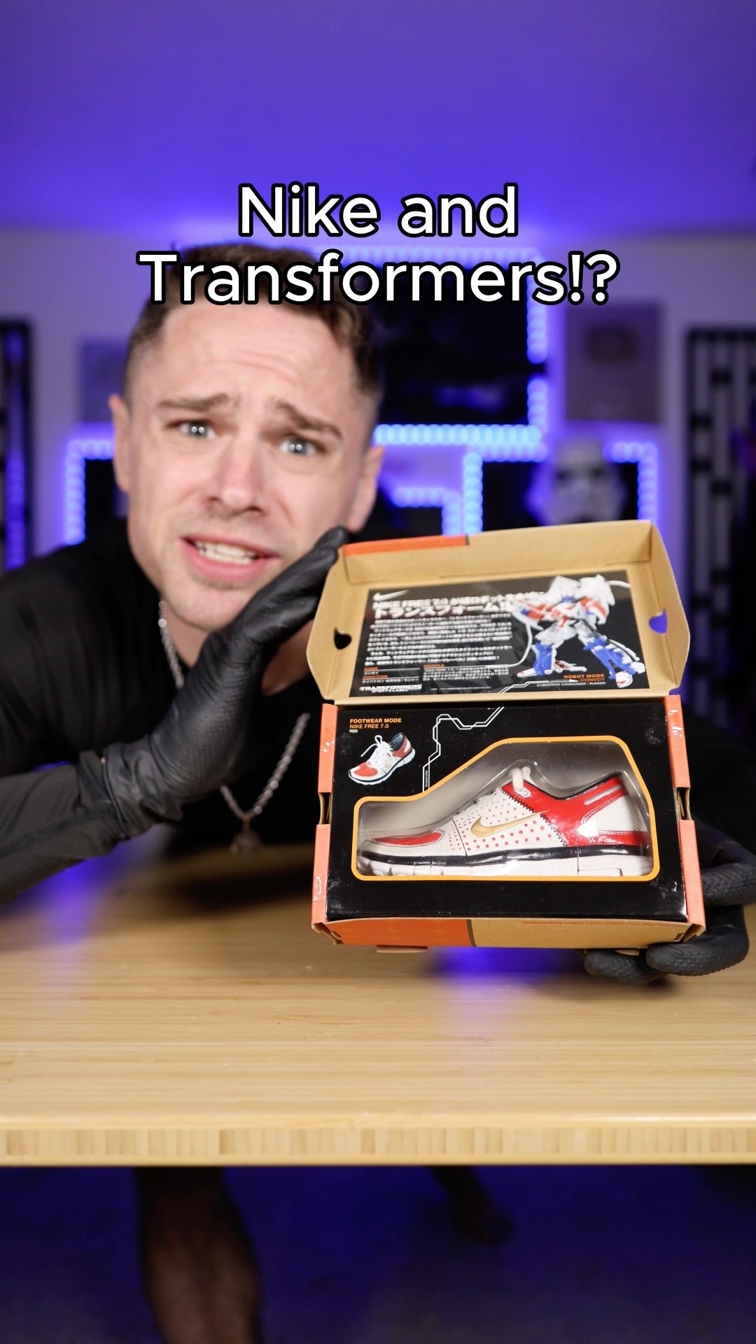Nike and Transformers Collaboration - YouTube