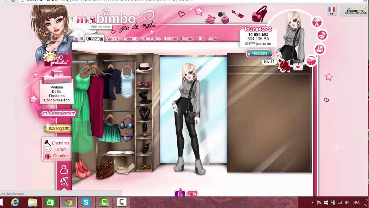 Comment gagner des bimbos d'or sur Ma-bimbo.com - YouTube