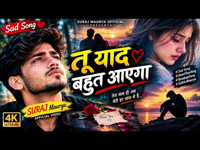 Guarda तू याद बहुत आएगा 💔 | SURAJ Maurya | Hindi Sad Song | Heart Touching Song su YouTube Guarda तू याद बहुत आएगा 💔 | SURAJ Maurya | Hindi Sad Song | Heart Touching Song su YouTube