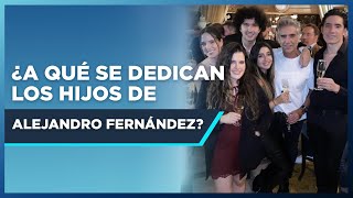 ¿A qué se dedican los HIJOS de ALEJANDRO FERNÁNDEZ? [ los PRIVILEGIOS que tienen ]  - Artistas Plus
