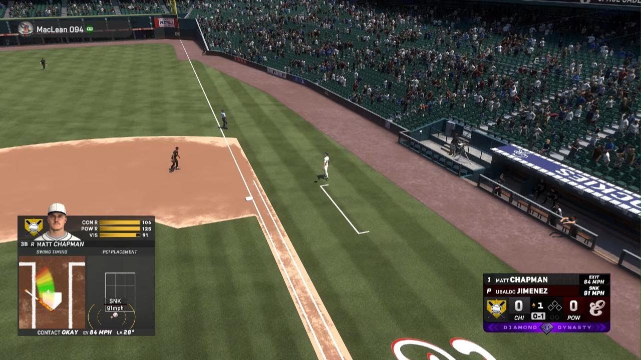 Matt Chapman 484ft HR!