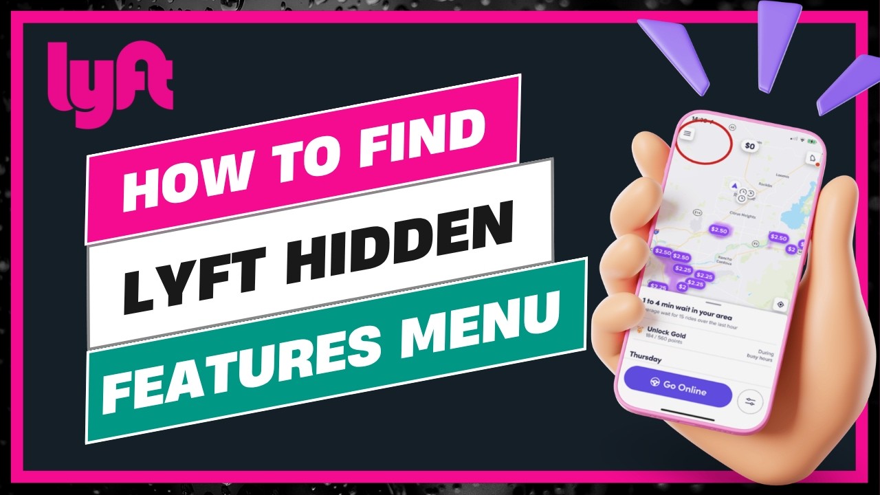 How to Find the Lyft Hidden Features Menu 2026 - YouTube