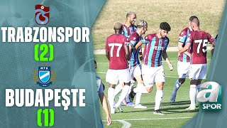 Trabzonspor 2-1 MTK Budapeşte MAÇ ÖZETİ (Hazırlık Maçı) 14.07.2022