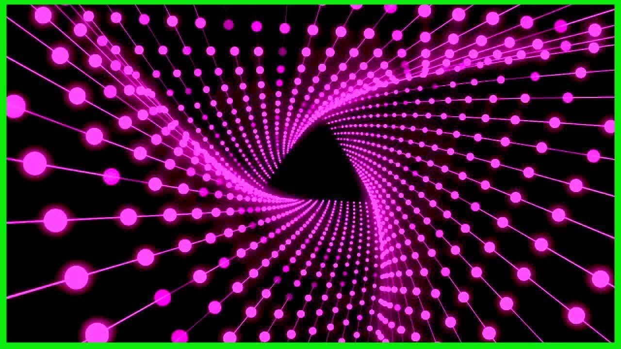  Background  Loop   Pink neon light tunnel VJ loop  animated  